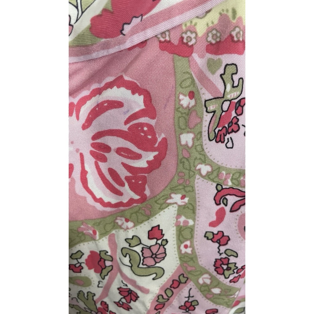 Antonio Melani Silk Babydoll Tank Top Small Floral Fairy Coquette Festival Beach - Picture 9 of 9
